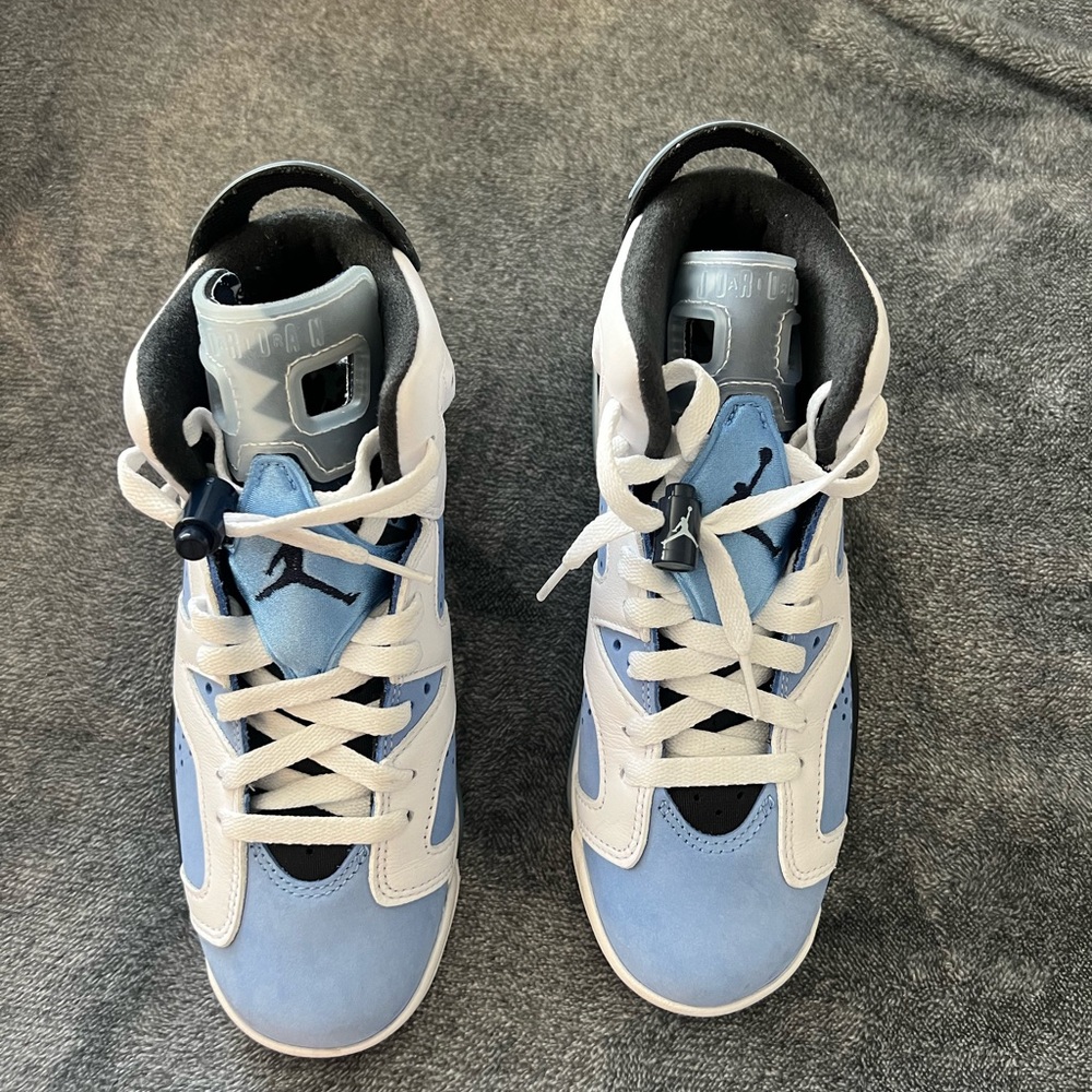 Retro 7 blue jordans